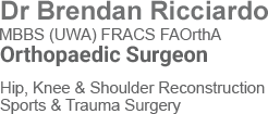 Dr Brendan Ricciardo logo
